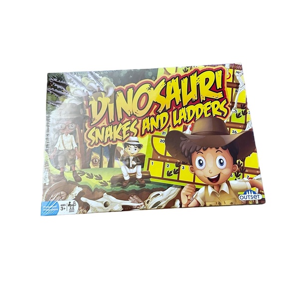 NWT Outset Media  Dinosaur Snakes and Ladders - Picture 3 of 3